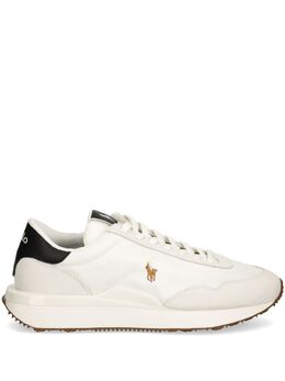 Polo Ralph Lauren: Белые кроссовки 