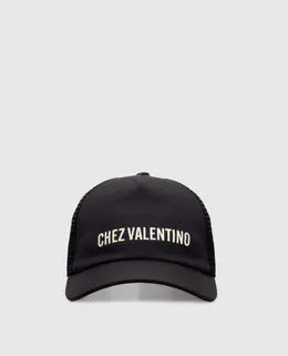 Valentino: Чорні кепки 