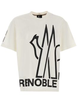 Moncler Grenoble: Футболка с принтом 
