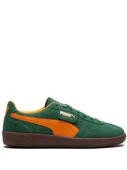 PUMA: Зелёные кроссовки 