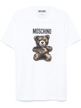 Moschino: Футболка  Teddy Bear с принтом