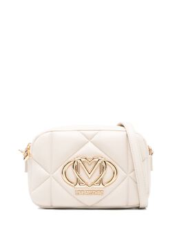 Love Moschino: Светлая сумка через плечо 