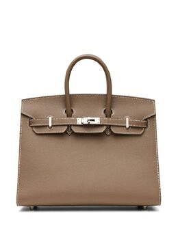 Hermès Pre-Owned: Бежевая сумка-шоппер 