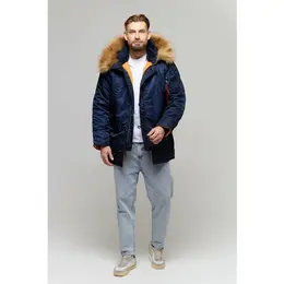 ALPHA INDUSTRIES: Голубая куртка 