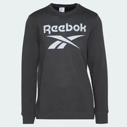 Reebok: Серый свитшот 