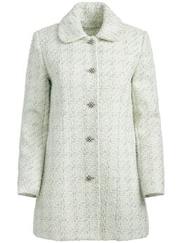 alice + olivia: Зелёное пальто 
