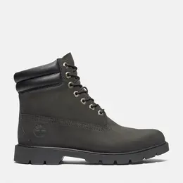 Timberland: Тёмные ботинки 