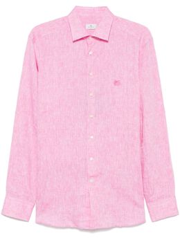 ETRO: Розовая рубашка  Pegaso
