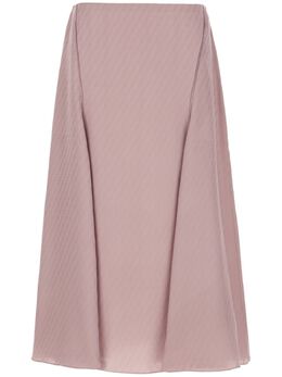 FENDI: Розовая юбка 