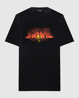 Vetements: Чёрная футболка 