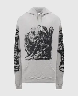 Vetements: Серая толстовка 