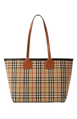 Burberry: Сумка  London в клетку