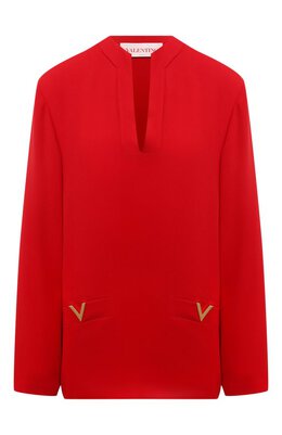 Valentino: Шёлковая блуза 
