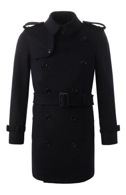 Burberry: Плащ из шерсти 