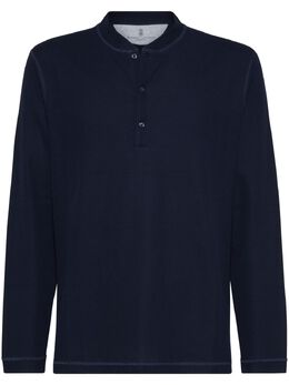 Brunello Cucinelli: Поло с длинным рукавом 
