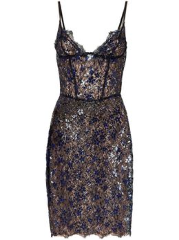 DSQUARED2: Платье с растительным принтом 