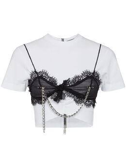 DSQUARED2: Белая футболка 