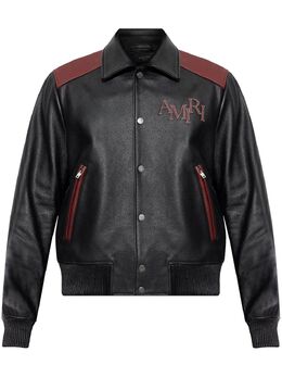 AMIRI: Кожаная куртка 