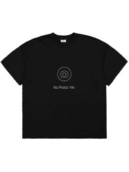 VETEMENTS: Чёрная футболка 
