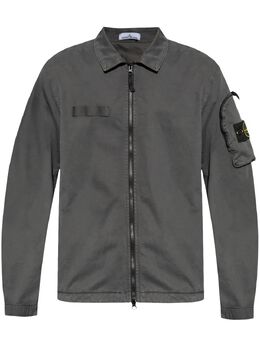 Stone Island: Рубашка  Compass стрейч