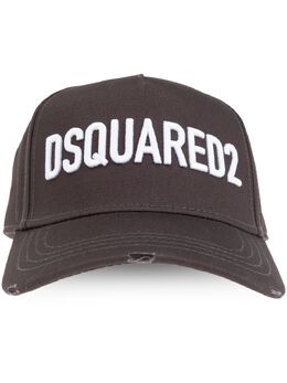 DSQUARED2: Коричневая кепка 