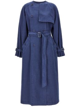 Max Mara: Синий плащ 