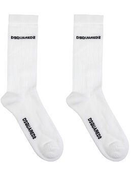 DSQUARED2: Белые носки 