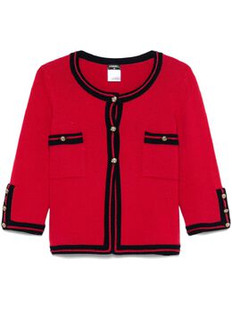 CHANEL Pre-Owned: Кашемировый кардиган 