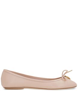 Chloé: Бежевые балетки 
