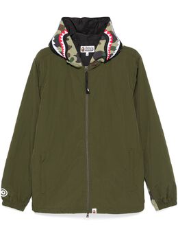 A BATHING APE®: Зелёная толстовка 