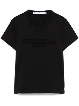 Alexander Wang: Чёрная футболка 