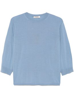 'S Max Mara: Голубой свитер 