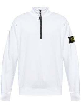Stone Island: Белый свитшот  Compass