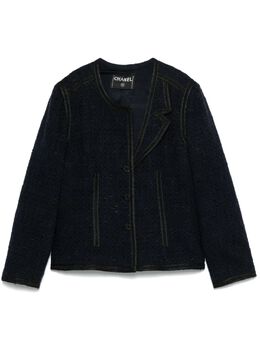 CHANEL Pre-Owned: Чёрная куртка 