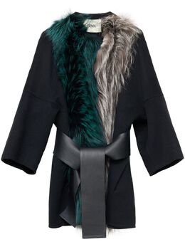 Fendi Pre-Owned: Пальто на меху 