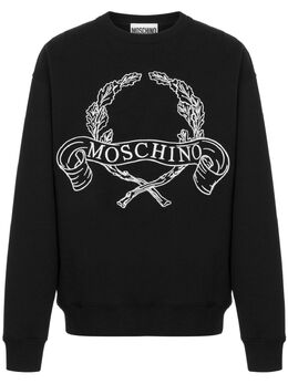 Moschino: Чёрный свитшот 