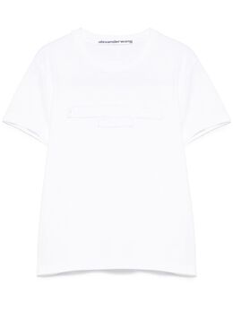 Alexander Wang: Белая футболка 