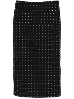 Sportmax: Чёрная юбка 