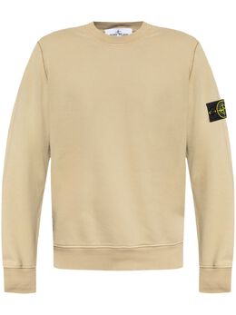Stone Island: Бежевый свитер 