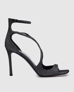 Jimmy Choo: Чорні босоніжки  Azia 95