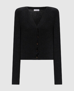 Brunello Cucinelli: Серый кардиган 