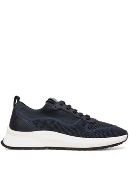Bally: Синие кроссовки 