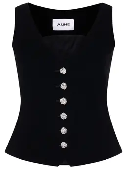 ALINE: Бархатный жилет 