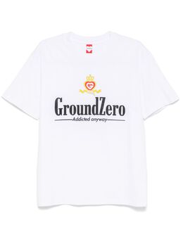 Ground Zero: Футболка с принтом 
