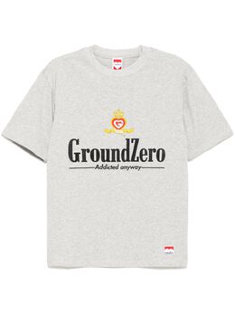 Ground Zero: Футболка с принтом 