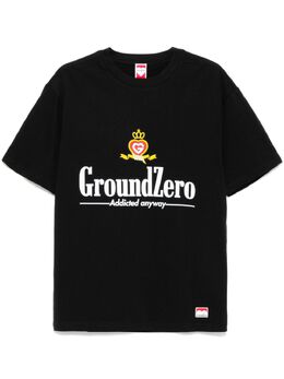 Ground Zero: Футболка с принтом 