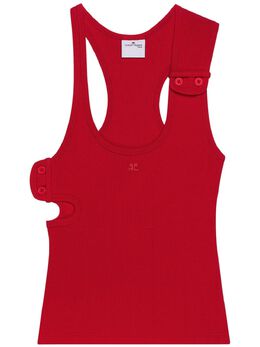 Courrèges: Красная майка 