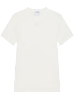 Courrèges: Белая футболка 