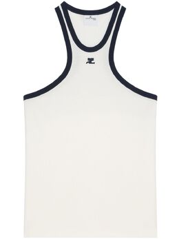 Courrèges: Белая майка 