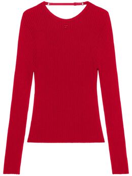 Courrèges: Красный свитер 